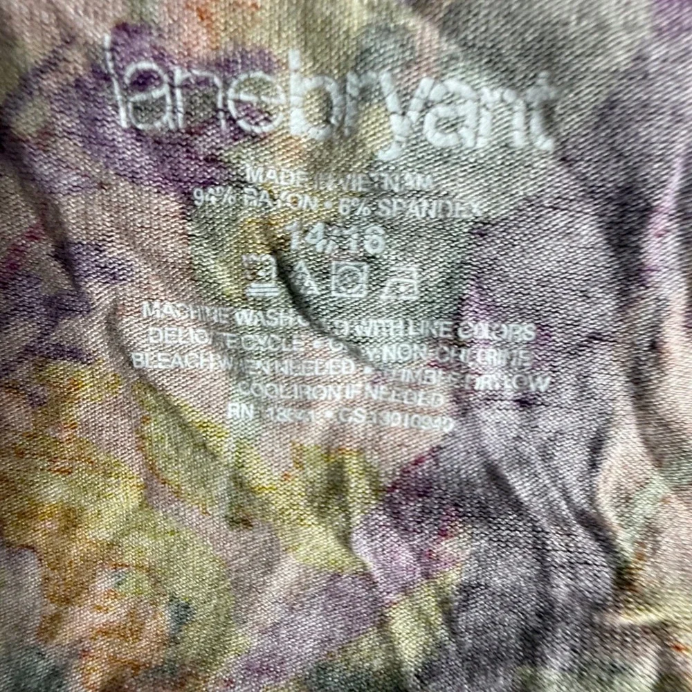Lane Bryant vibrant floral